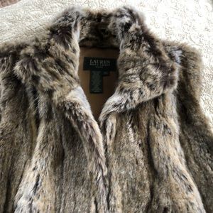 Lauren faux fur vest